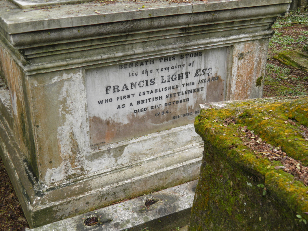 Grave of Francis Light, George Town