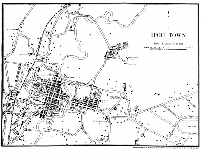 Ipoh Town in 1921